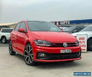 2018 Volkswagen Polo AW GTI Hatchback 5dr DSG 6sp 2.0T [MY18] Flash Red A